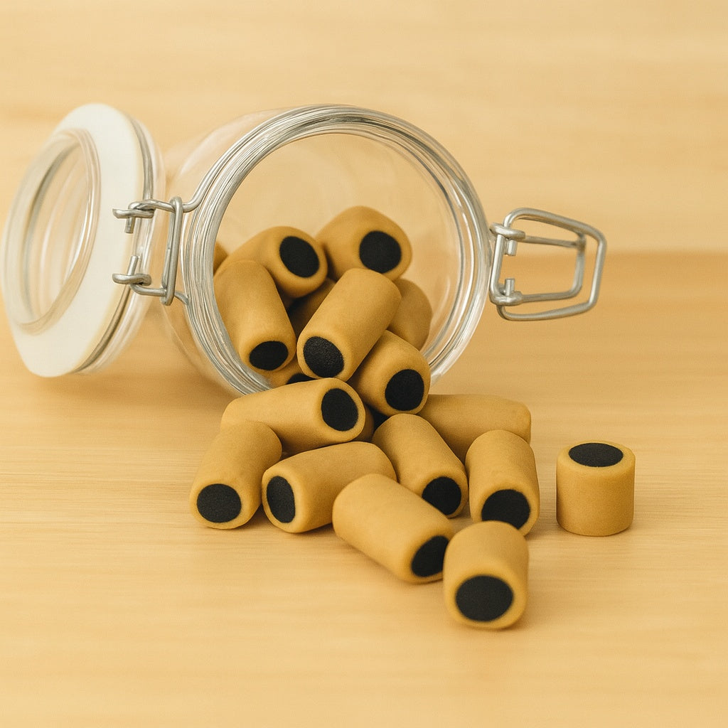 Karamell Stücke klein