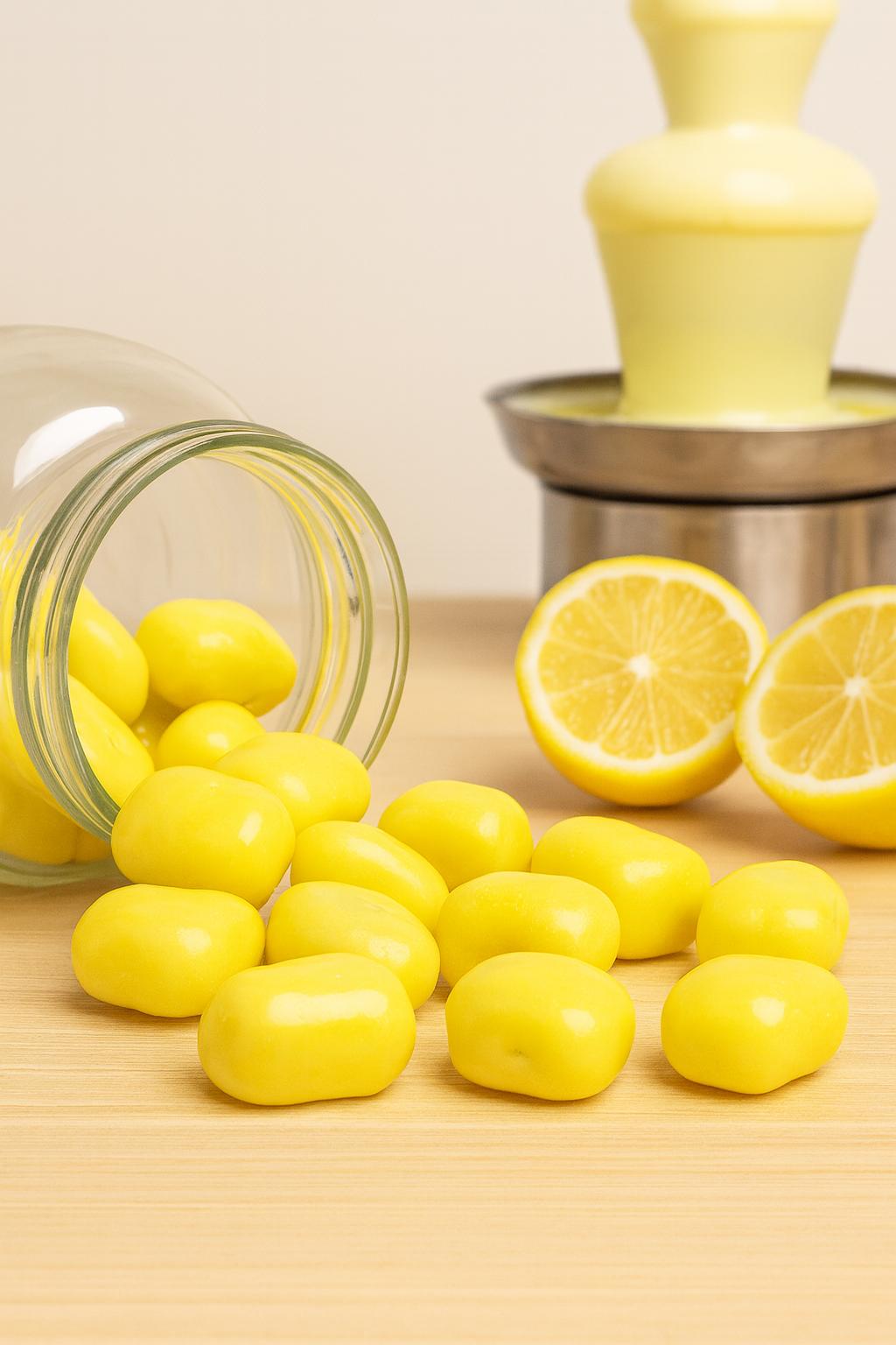 Salzlakritz mit Zitrone