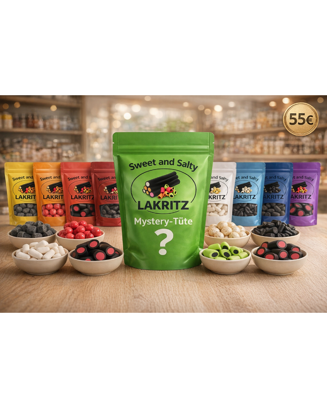 Variety Selection – Lakritz Mixpaket + gratis Mystery (1,8 kg)