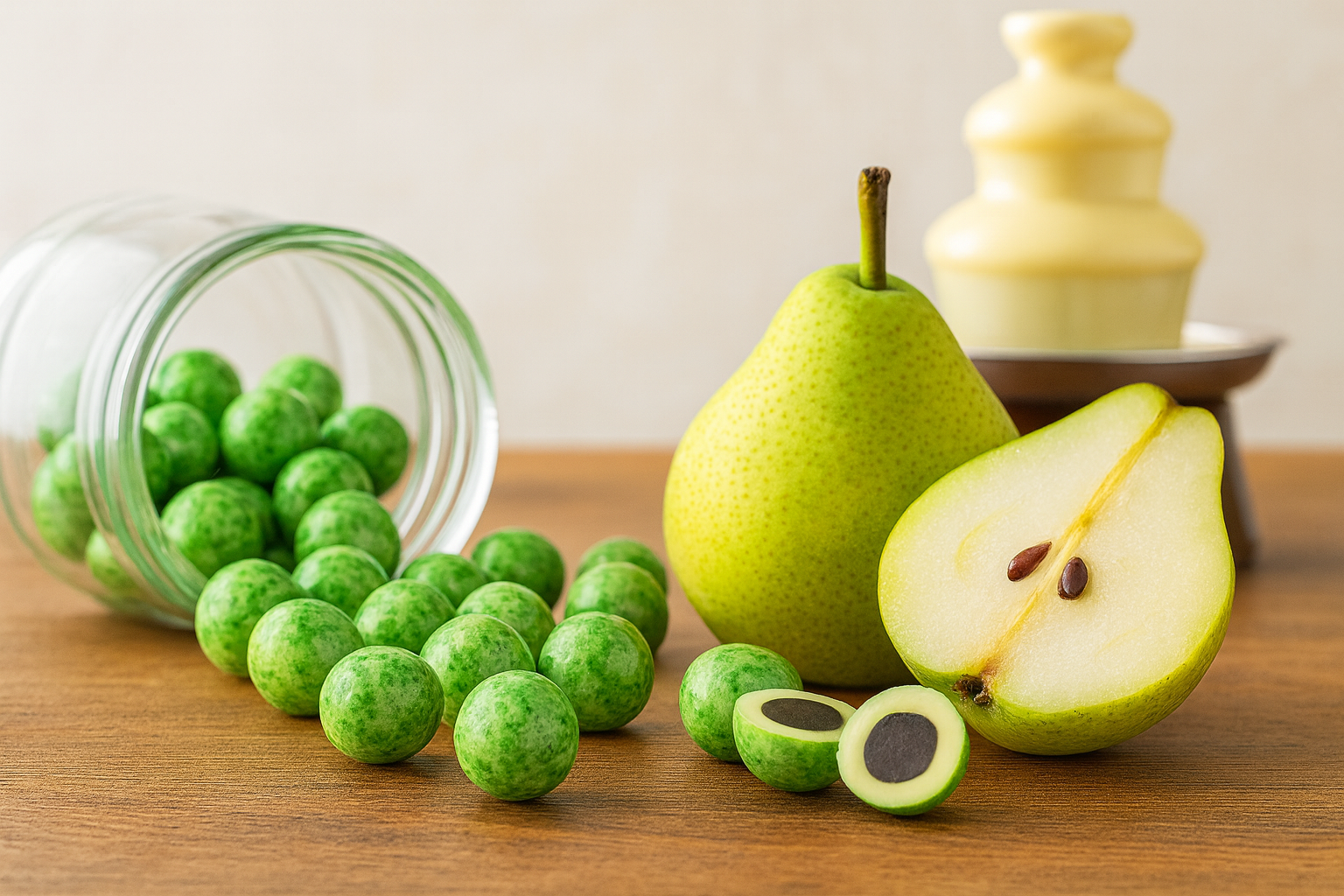 Salzlakritzkugel Birne