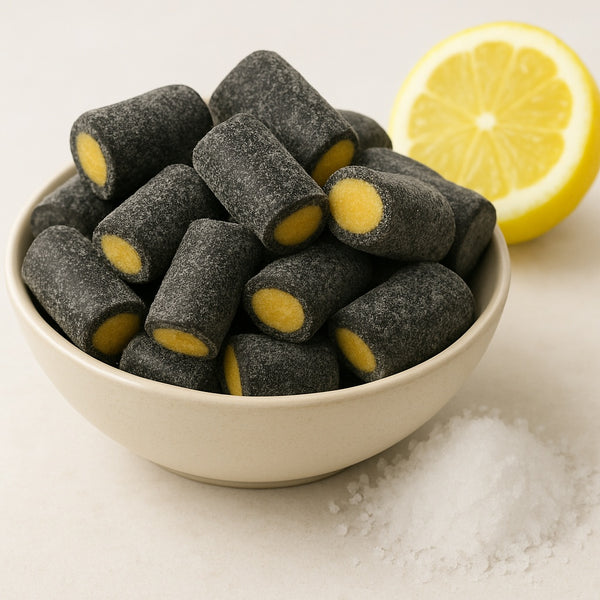 Zitrone Salmiak Stücke