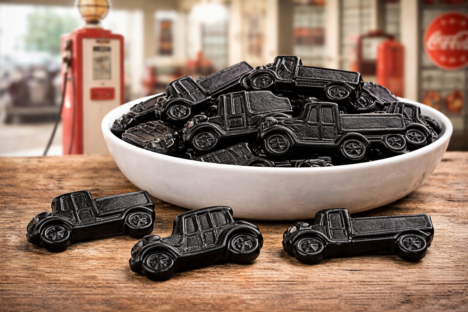 Alte Autos – Menthol-Salmiak