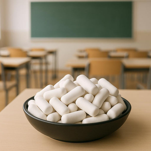 Weiße Kreide (Süßlakritzkern)