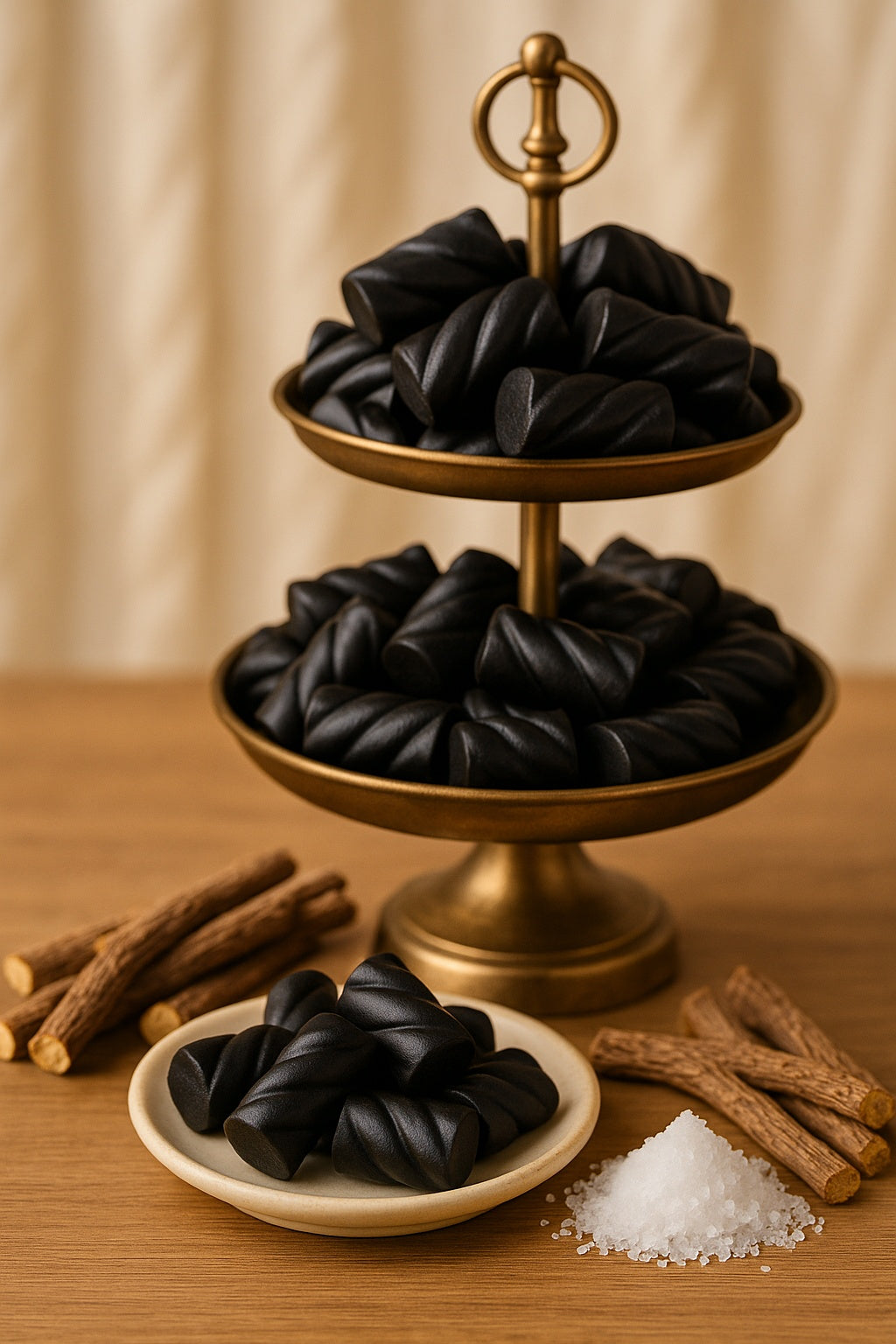 Salzlakritz Stücke „skruv“