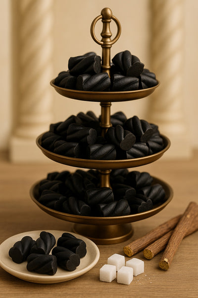 Süßlakritz Stücke „skruv“