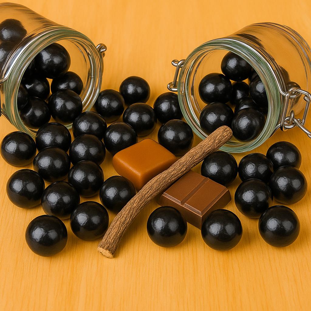 Süßlakritzkern Schoko/Karamell