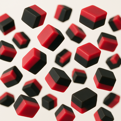 Himbeer-Lakritz-Fudge