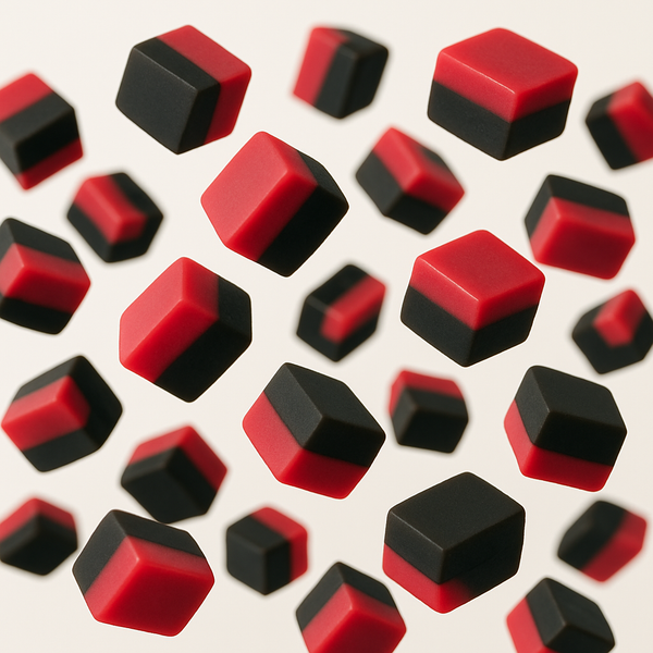 Himbeer-Lakritz-Fudge