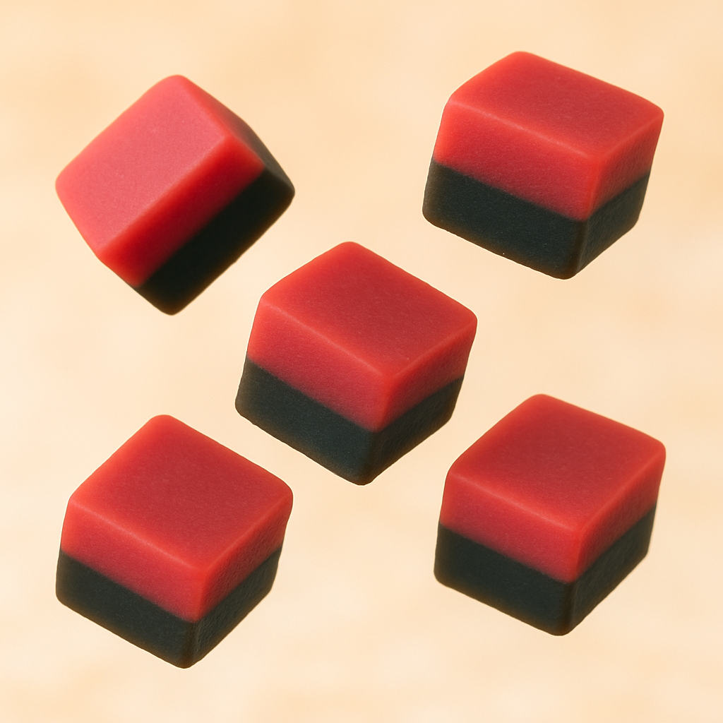 Himbeer-Lakritz-Fudge